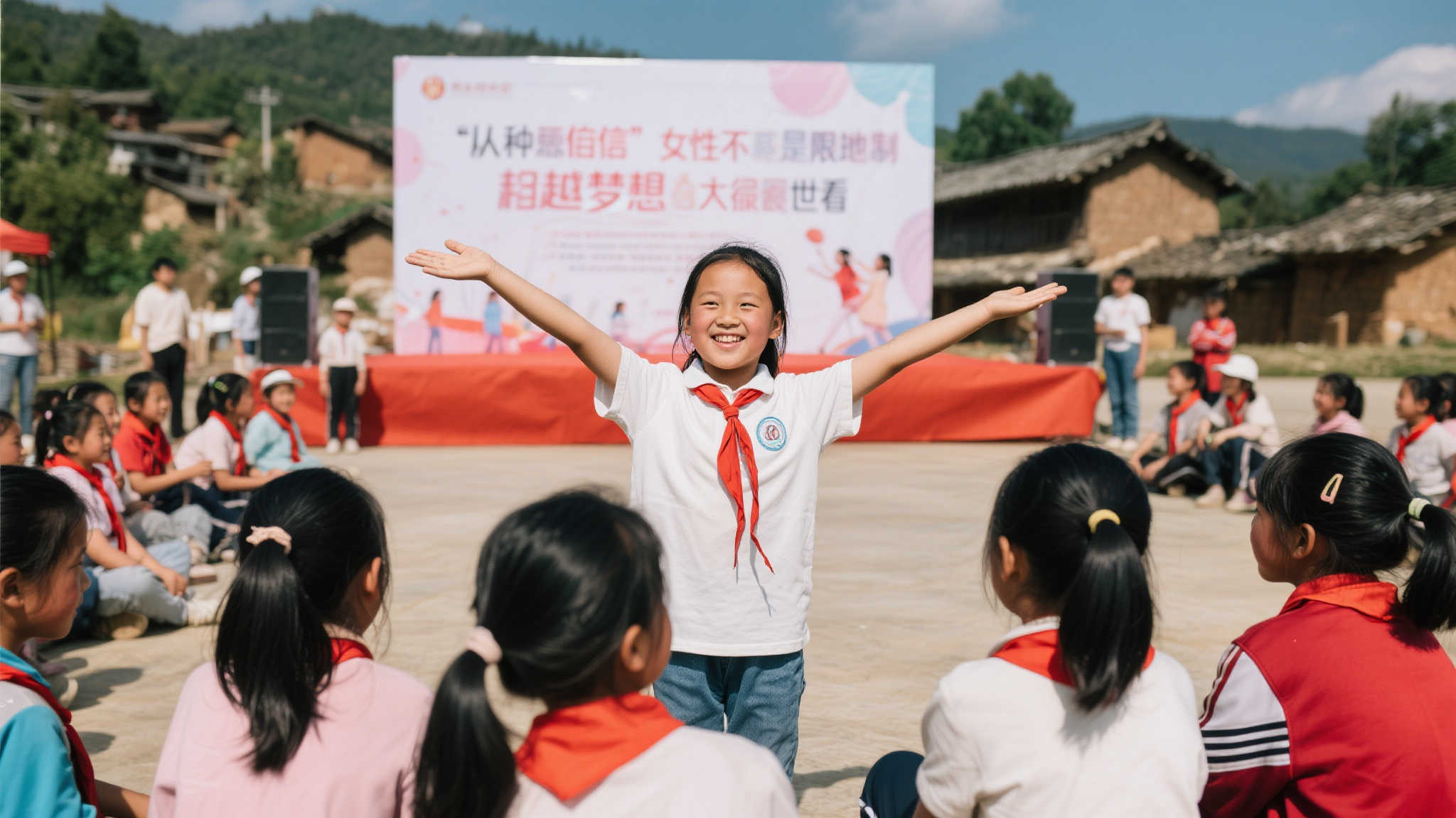 120位乡村少女激情点燃‘女足日